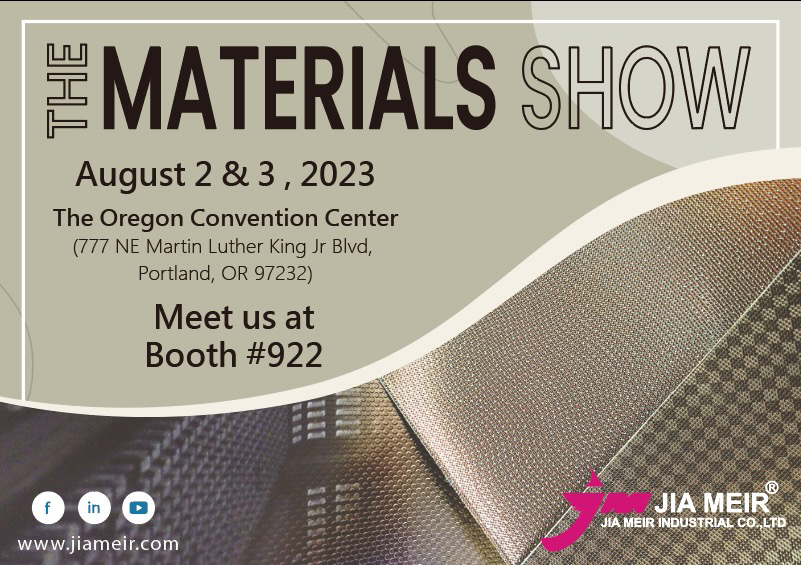 2023 NW Materials Show booth #922